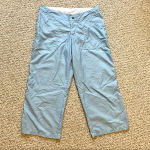 ⭐️prAna⭐️ capri pants - light blue wide leg - L